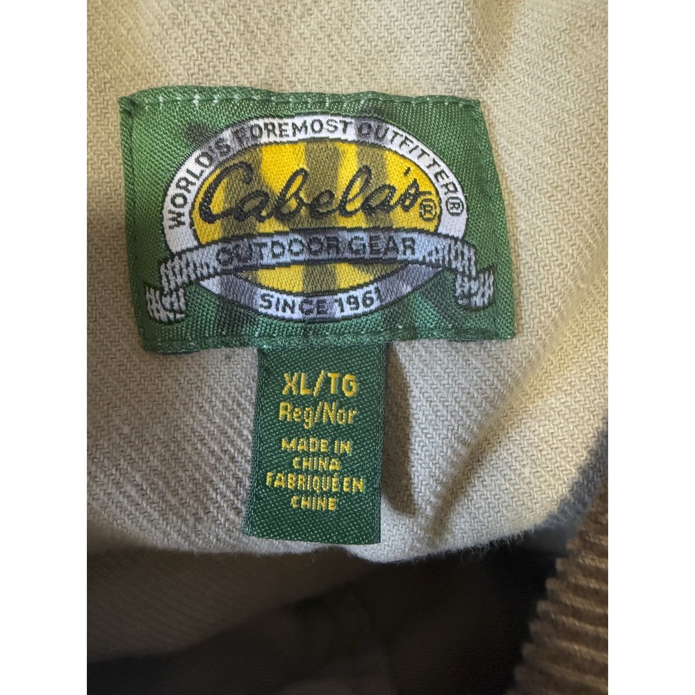 CABELAS - Men's Lined Barn Chore Cargo Jacket - Size X-Large - XL - Picture 5 of 8